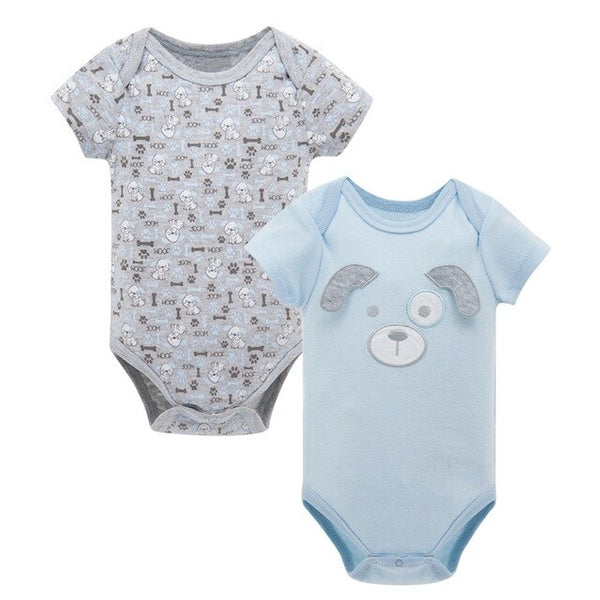 2pcs Baby Bodysuit 3-9M