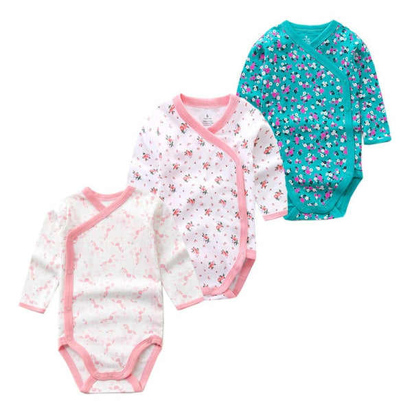 3pcs Baby Bodysuit 0-12M