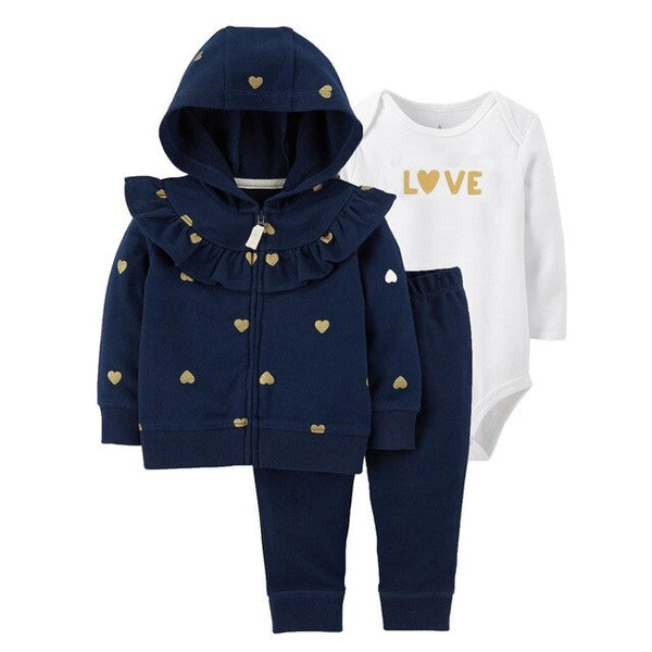 3pcs Baby Clothing Set 6-24M