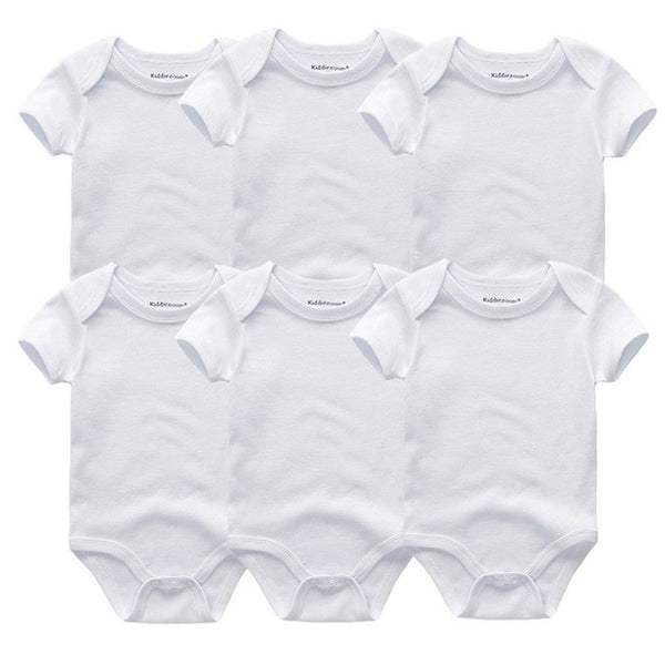 6pcs Baby Bodysuit 0-12M