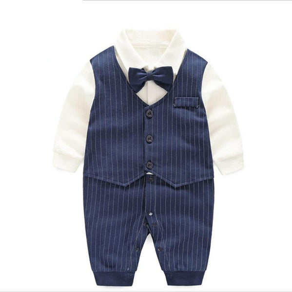 Baby Boys Tuxedo Suit Set 0-18M