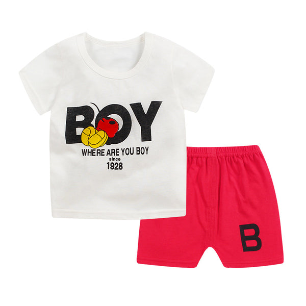 Unisex Baby Tshirt + Shorts