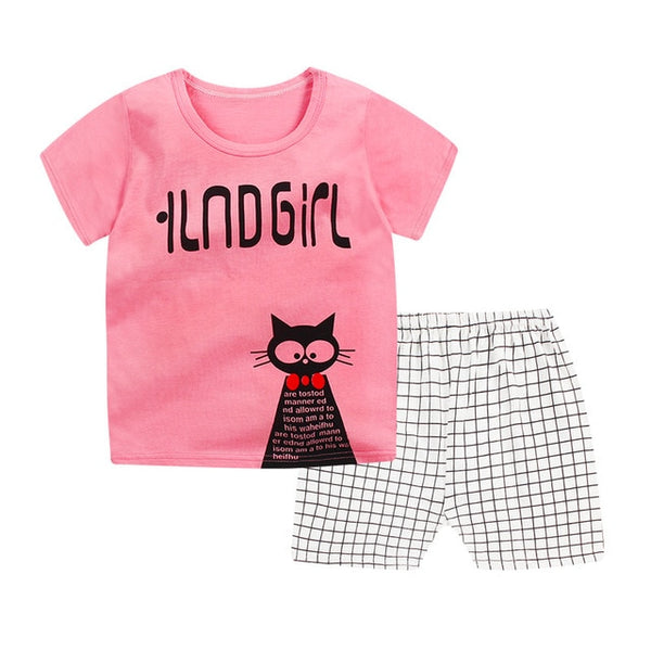 Unisex Baby Tshirt + Shorts