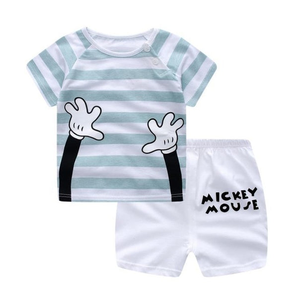 Unisex Baby Tshirt +Shorts