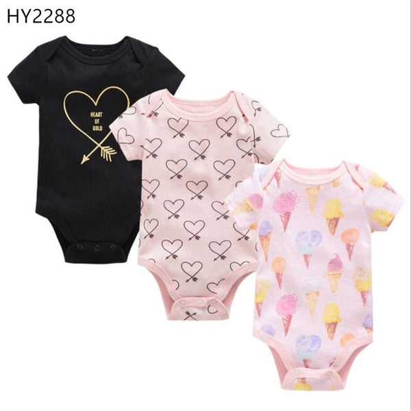 6pcs Baby Bodysuit 0-12M