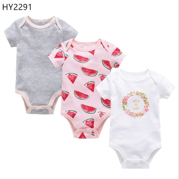 6pcs Baby Bodysuit 0-12M