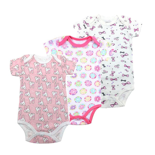 3pcs Baby Bodysuit 0-24M