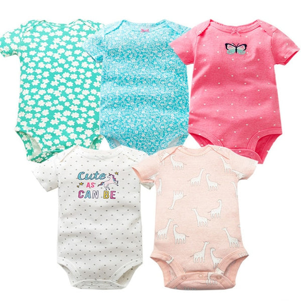 5pcs Baby Bodysuit 6-24M