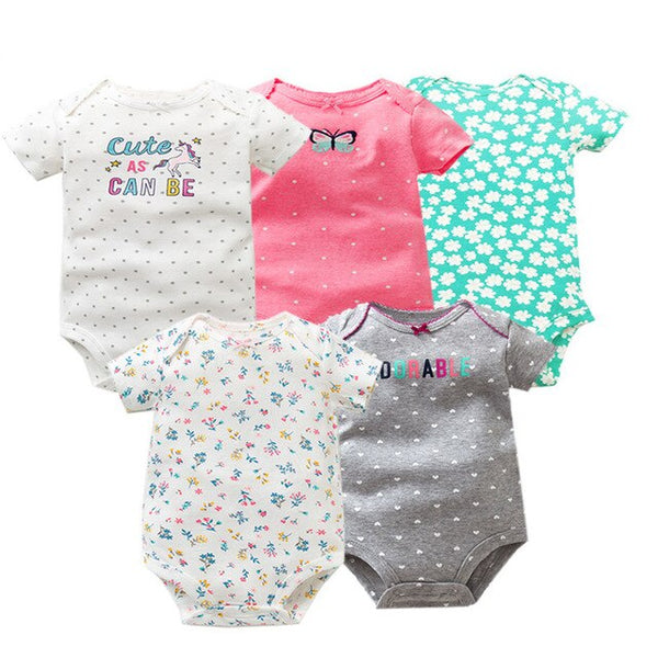 5pcs Baby Bodysuit 6-24M