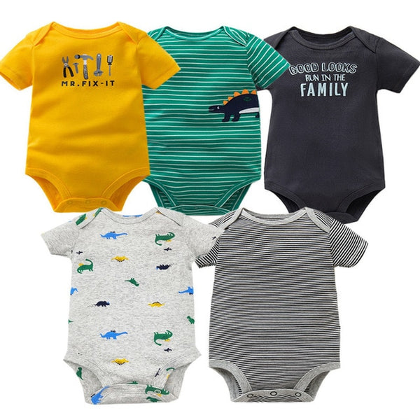 5pcs Baby Bodysuit 6-24M