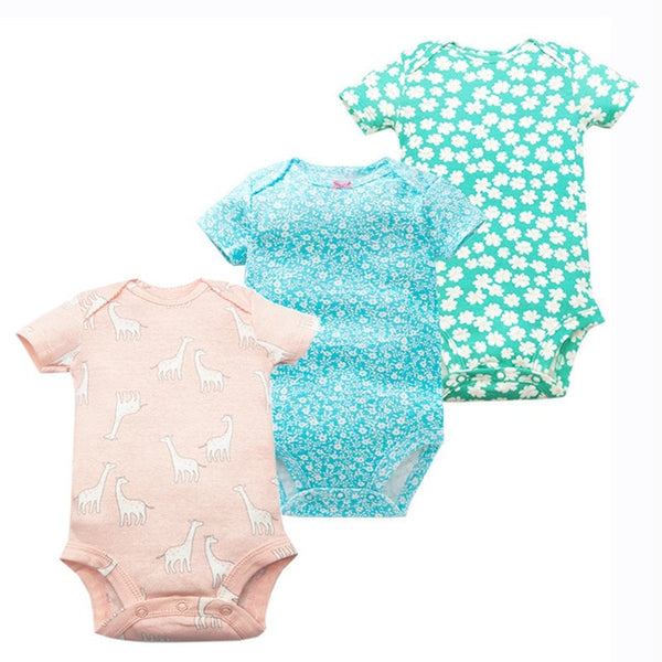 3pcs Baby Bodysuit 0-24M