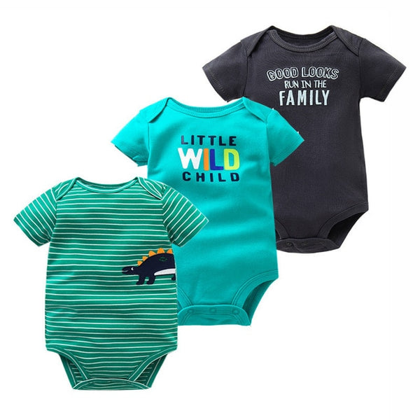 3pcs Baby Bodysuit 0-24M