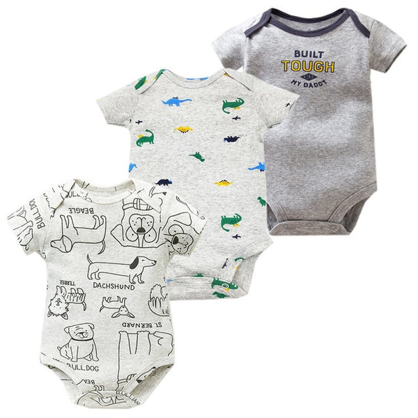 3pcs Baby Bodysuit 0-24M