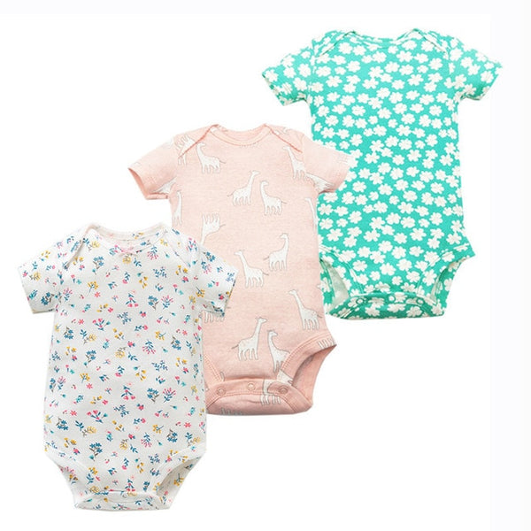 3pcs Baby Bodysuit 0-24M