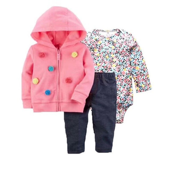 3pcs Baby Clothing Set 6-24M
