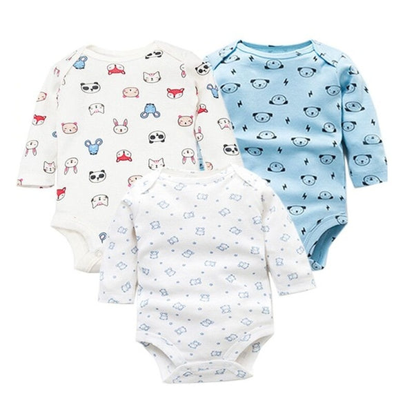 3pcs Baby Bodysuit 0-24M
