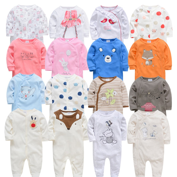 3 4 pcs Baby Romper 3-12M