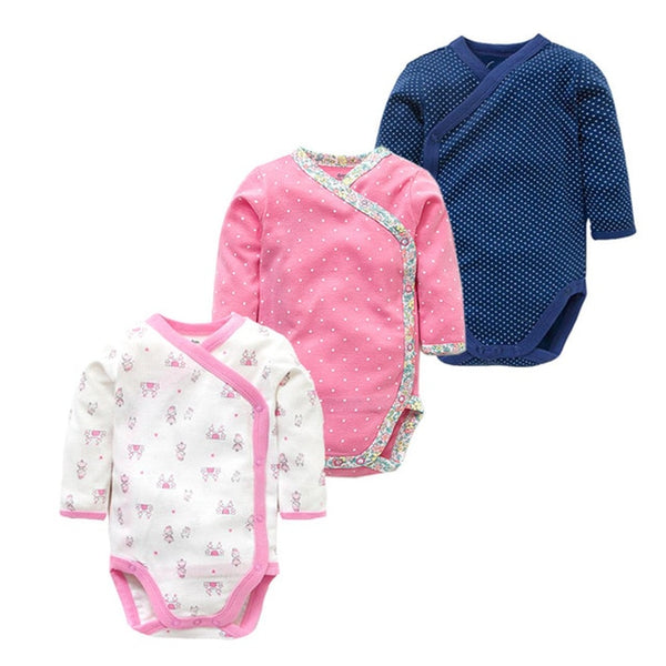 3pcs Baby Bodysuit 0-12M