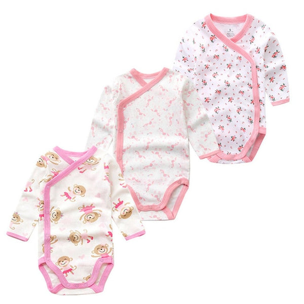 3pcs Baby Bodysuit 0-12M
