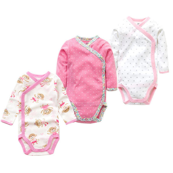 3pcs Baby Bodysuit 0-12M