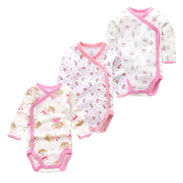 3pcs Baby Bodysuit 0-12M