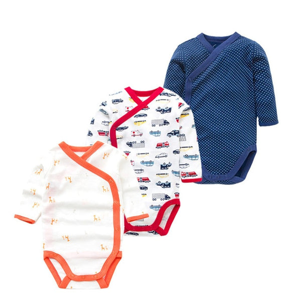 3pcs Baby Bodysuit 0-12M
