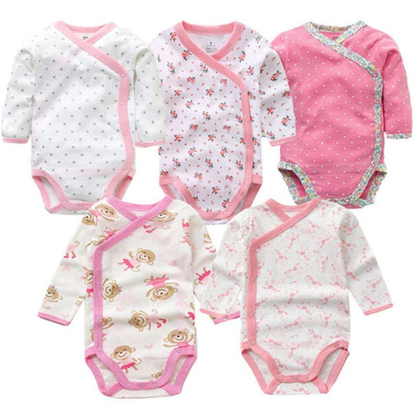 5pcs Baby Bodysuit 0-12M