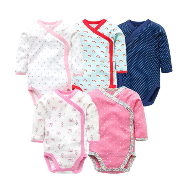 5pcs Baby Bodysuit 0-12M