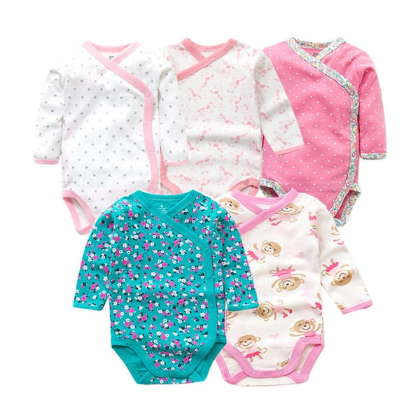 5pcs Baby Bodysuit 0-12M