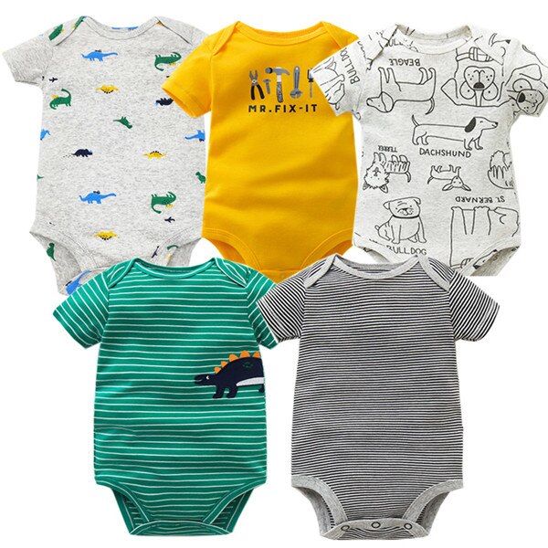 5pcs Baby Bodysuit 6-24M