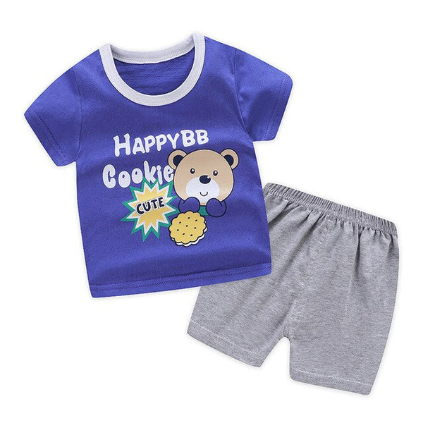 Unisex Baby Tshirt +Shorts