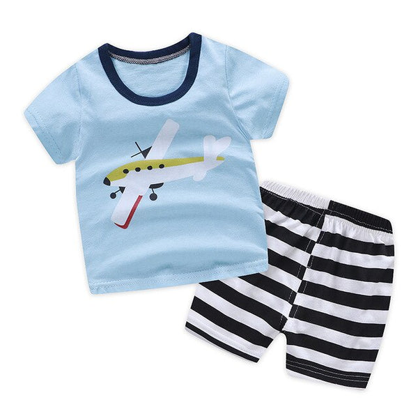 Unisex Baby Tshirt +Shorts