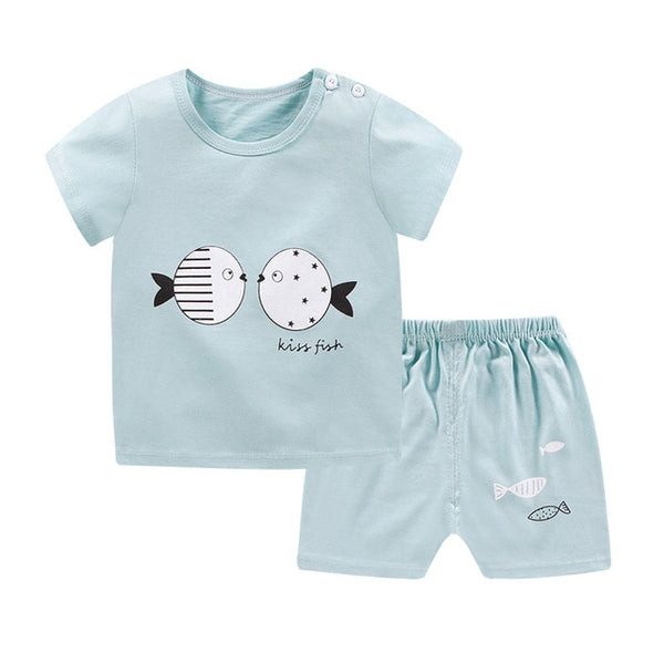 Baby Boys Tshirt +Shorts