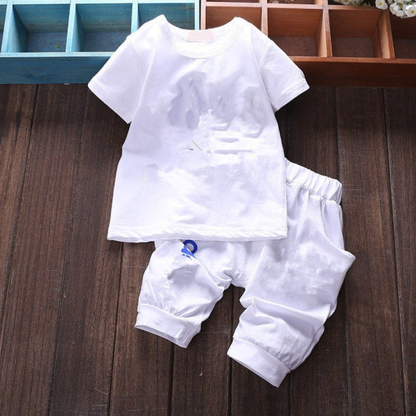 Unisex Baby Tshirt + Shorts