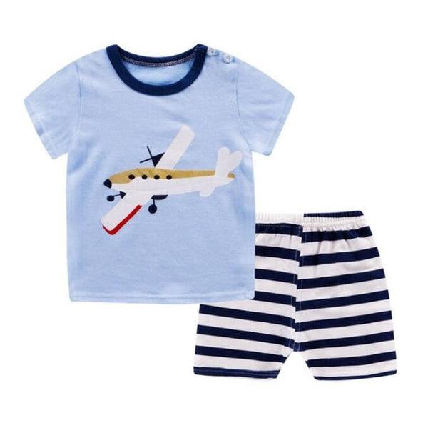Unisex Baby Tshirt + Shorts
