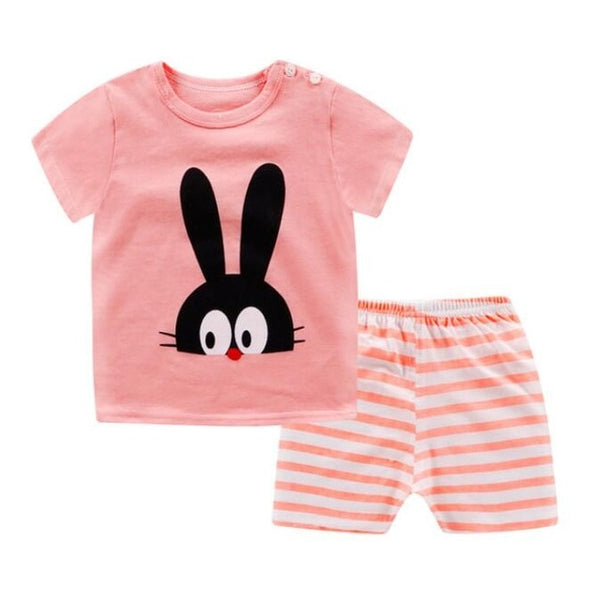 Unisex Baby Tshirt + Shorts