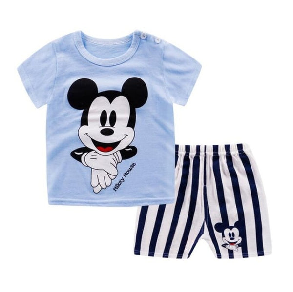 Unisex Baby Tshirt + Shorts