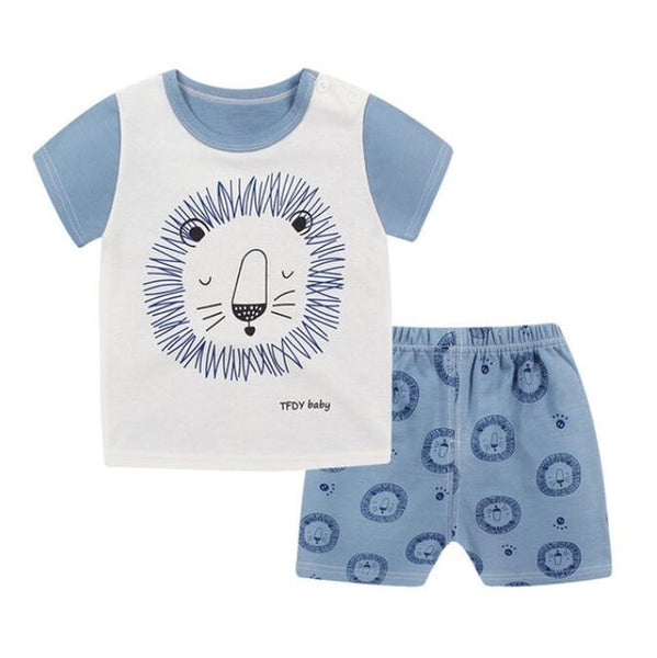Unisex Baby Tshirt + Shorts