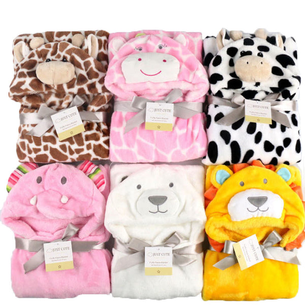 Lovely Fleece Baby Bath Towel