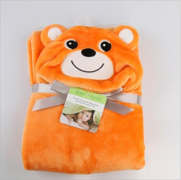 Lovely Fleece Baby Bath Towel