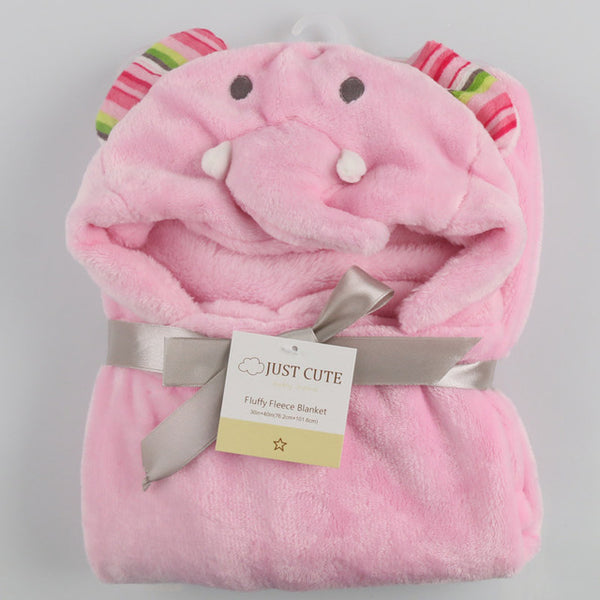 Lovely Fleece Baby Bath Towel