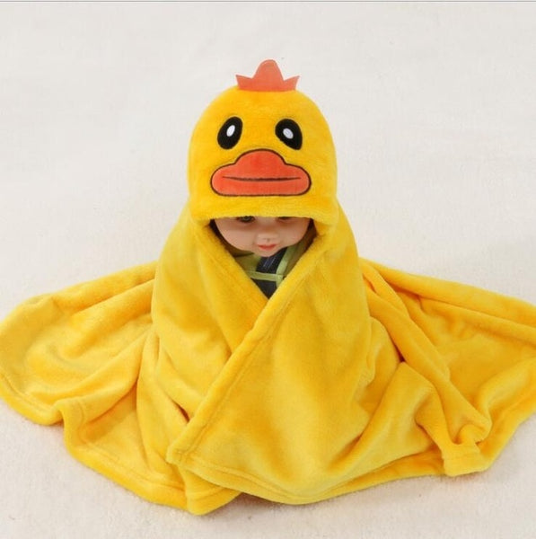 Lovely Fleece Baby Bath Towel
