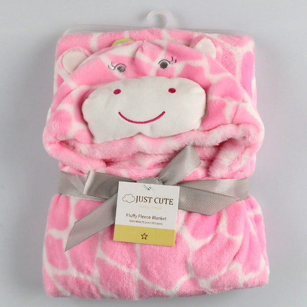 Lovely Fleece Baby Bath Towel