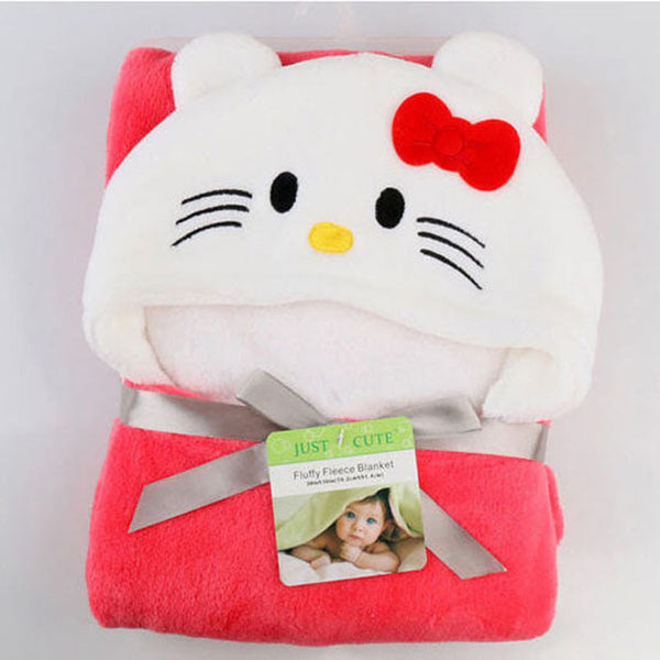 Lovely Fleece Baby Bath Towel