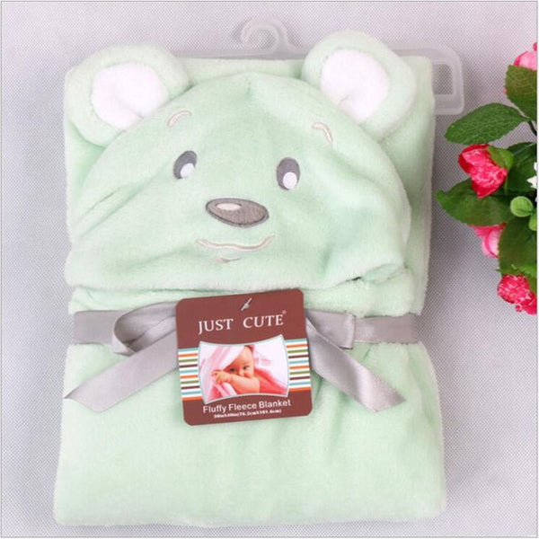 Lovely Fleece Baby Bath Towel