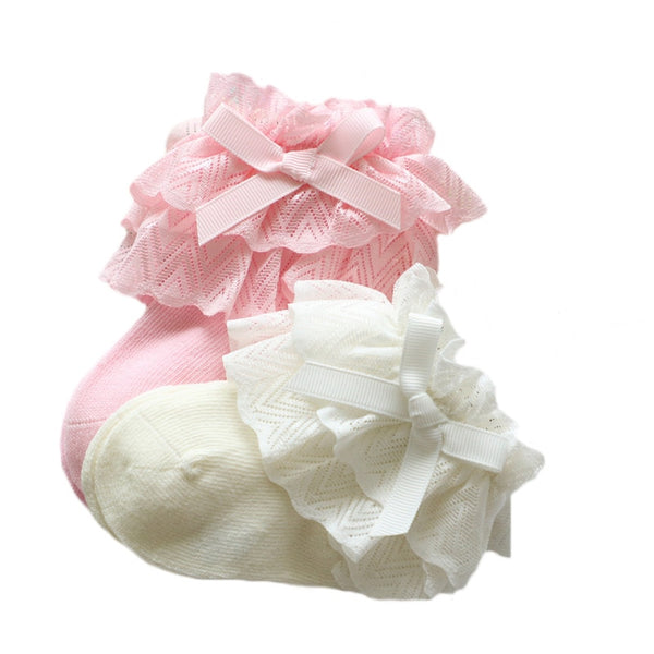 Cotton Baby Girls Socks