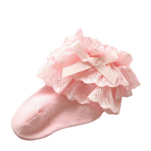 Cotton Baby Girls Socks