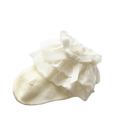 Cotton Baby Girls Socks