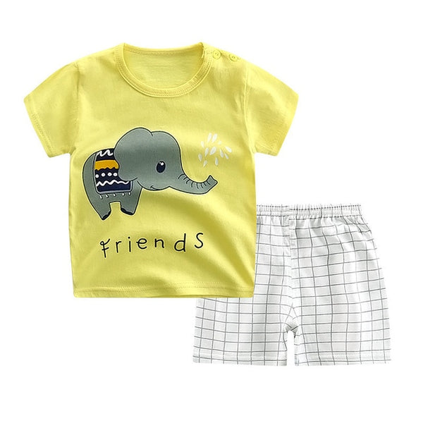 Baby Boys Tshirt +Shorts