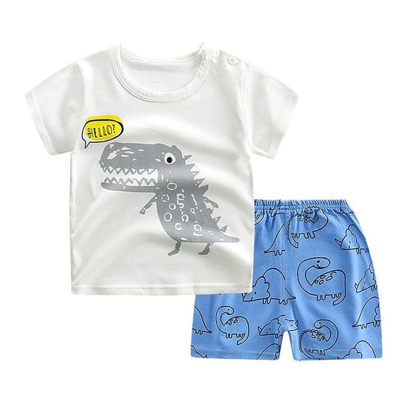 Baby Boys Tshirt +Shorts